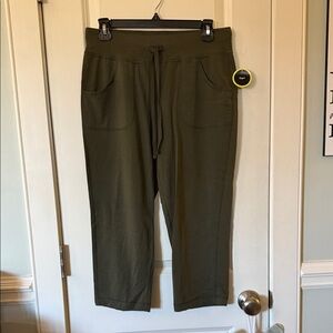 Athletic Works Olive Joggers for Men